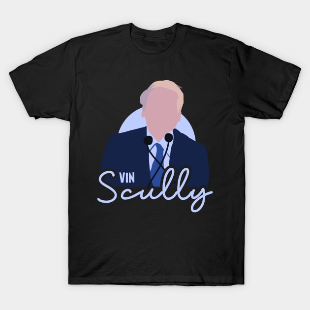 Vin Scully T-Shirt by NelsonPR